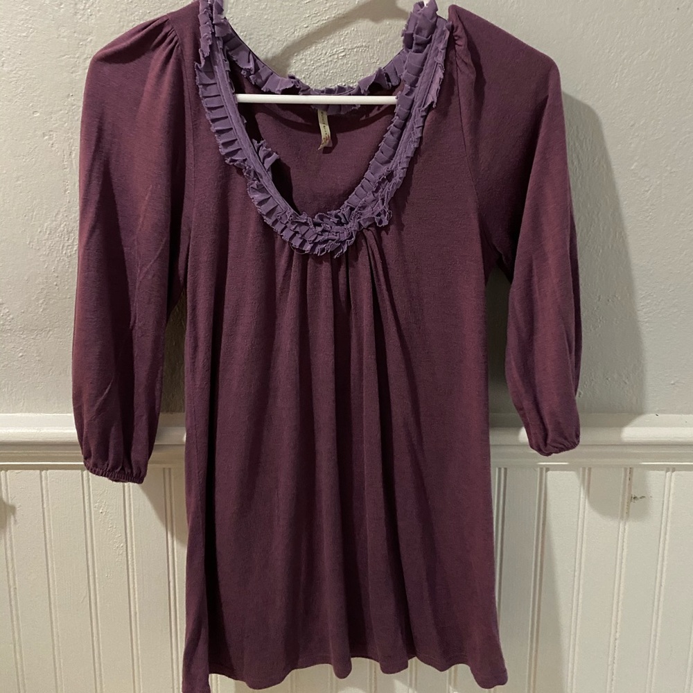 Purple Olivia Moon top